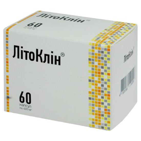 Литоклин капсулы 400 мг №60